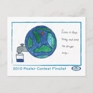Save a Drop Today and Postcard