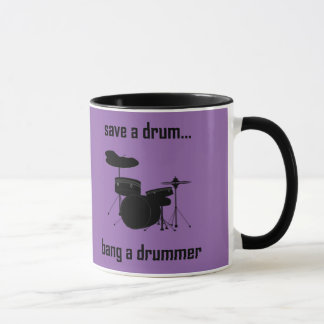 save a drum... mug