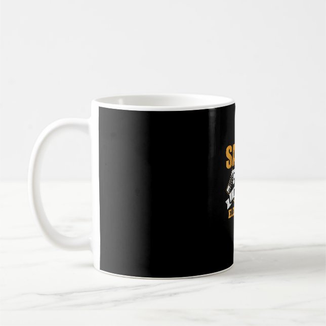 Save A Fuse Blow An Electrician Gift Coffee Mug (Left)