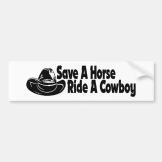 SAVE A HORSE bumper by nicola Sticker