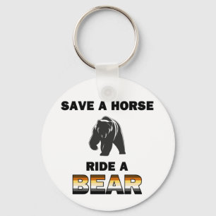 Save A Horse Keychain