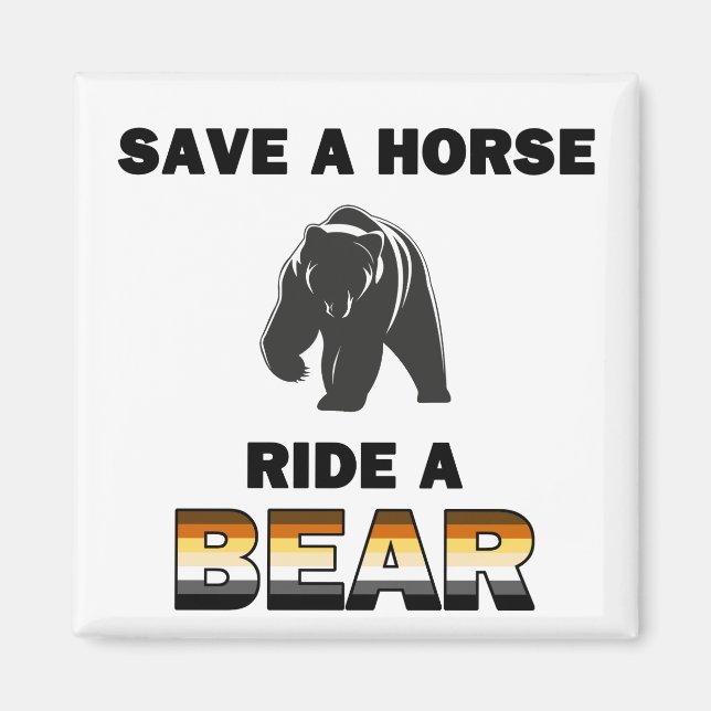 Save A Horse Magnet (Front)