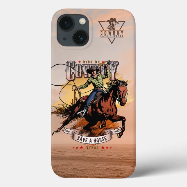 Save A Horse; Ride A Cowboy |  Case-Mate iPhone Case (Back)