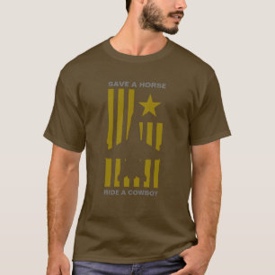 Save A Horse Ride A Cowboy T-Shirt