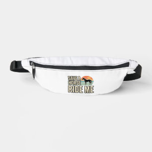 Save a Horse Ride Me Vintage Western Shirt Design_ Fanny Pack