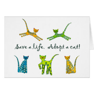 Save a life. Adopt a cat!