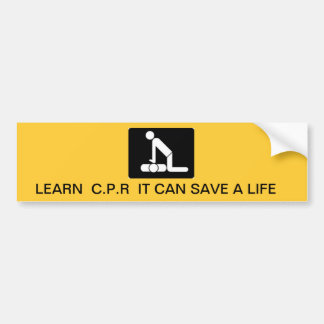 Save A Life Bumper Sticker
