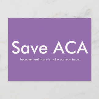 Save ACA Postcard