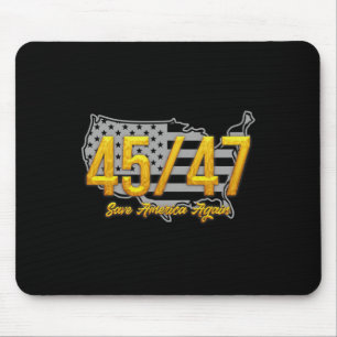 Save America Again Trump 2024 Patriotic American Mouse Pad