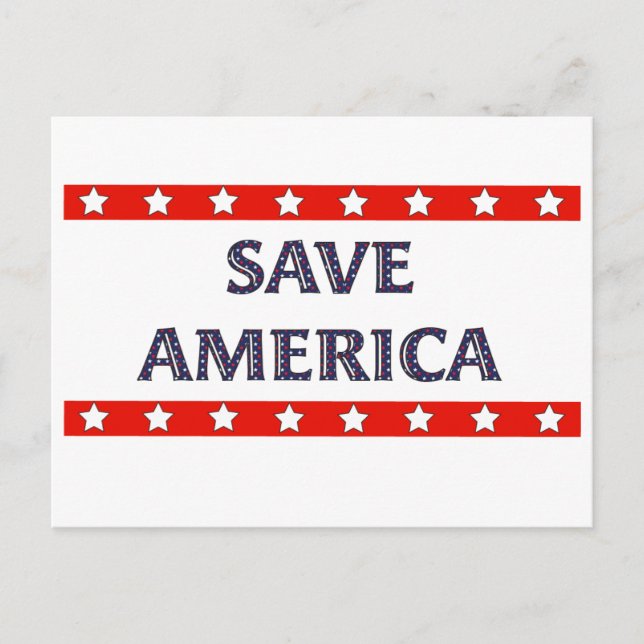 Save America Postcard (Front)