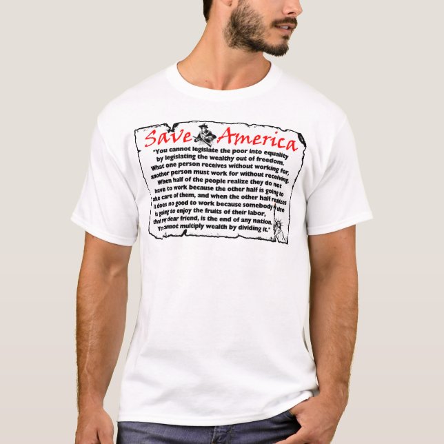Save America! T-Shirt (Front)