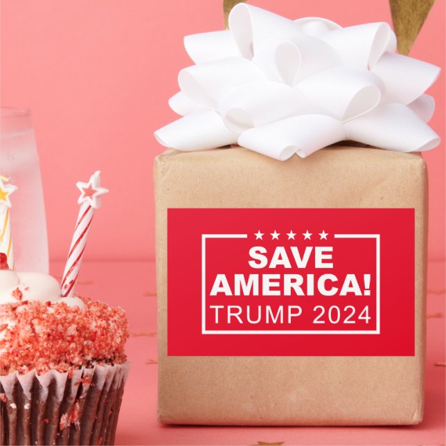 Save America Trump 2024 Sticker (Party)