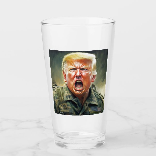 Save America with Trump - United We Stand   Glass (Front)