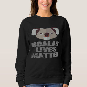 Save Australian Koalas Forest Fire Protect Animals Sweatshirt