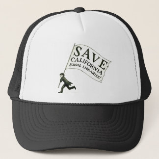 Save CA School Libraries Merchandise Trucker Hat