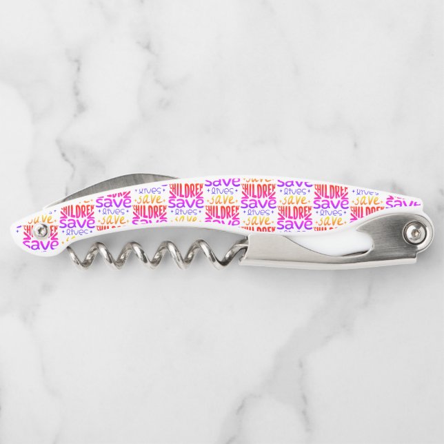 Save Children, Save Lives Corkscrew (Back)
