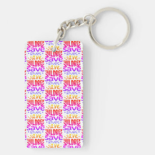Save Children, Save Lives Keychain