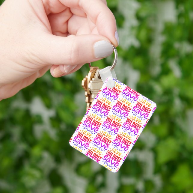 Save Children, Save Lives Keychain (Hand)
