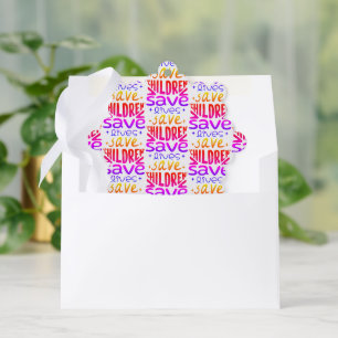 Save Children, Save Lives Ornament Card