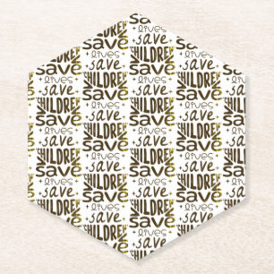 Save Children, Save Lives Paper Coaster