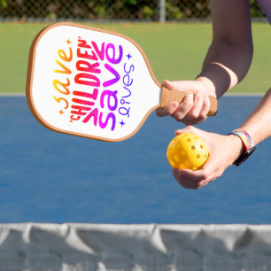 Save Children, Save Lives Pickleball Paddle