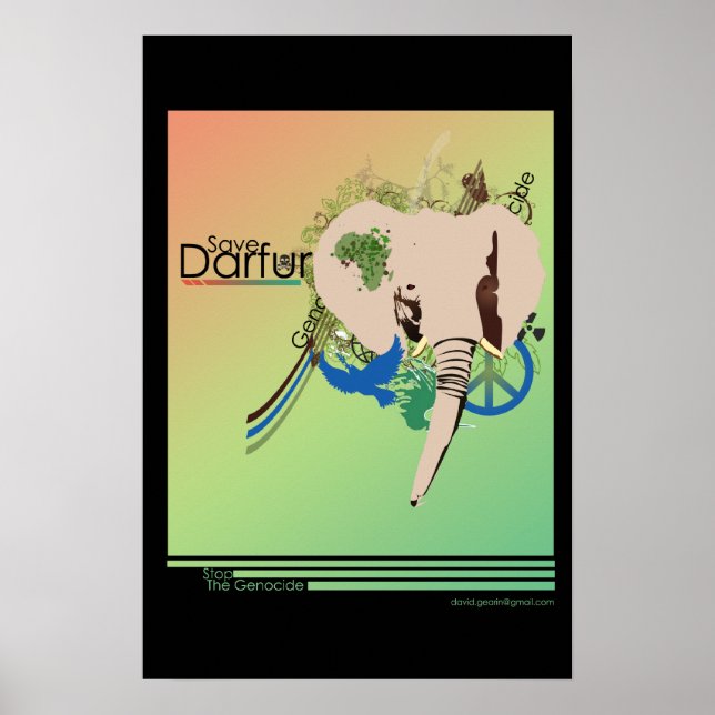 Save Darfur Poster (Front)