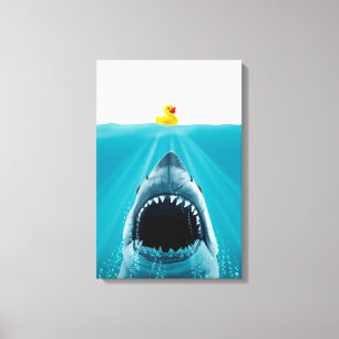 Save Ducky Canvas Print