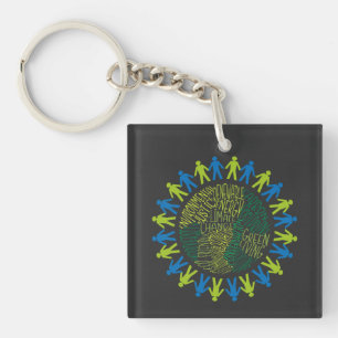save earth keychain