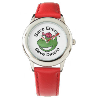 Save Energy Dinero Watch by Green Eco Warriors Inc