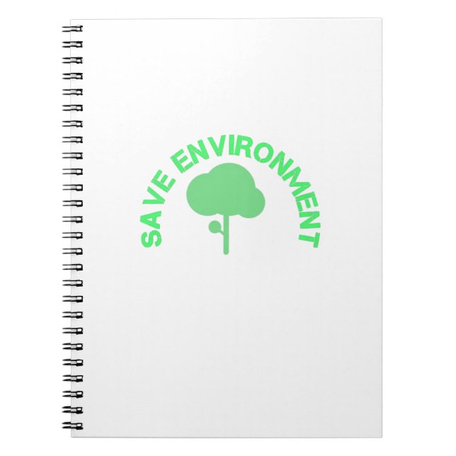 SAVE ENVIRONMENT NOTEBOOK (Front)