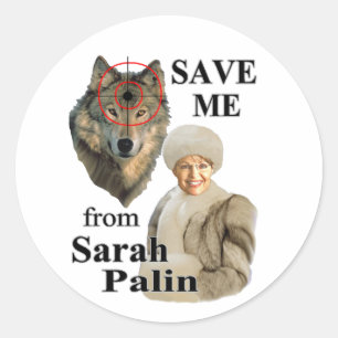 Save From Sarah Classic Round Sticker