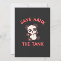 Save Hank The Tank Funny
