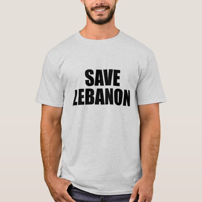 Save Lebanon T-Shirt (Front)