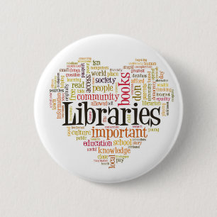 Save Libraries 1 2 Inch Round Button