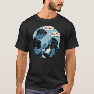 “Save Me – JPG or PDF?” Funny Graphic Designer T-Shirt