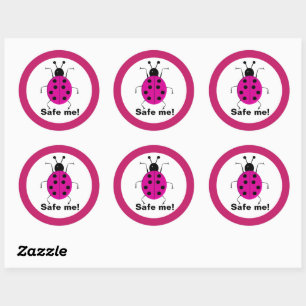 Save me,Protecting nature, personalized, Classic Round Sticker