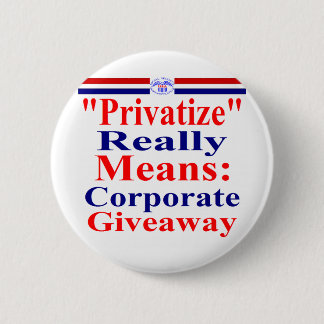 Save Medicare From Corporate Greed 2 Inch Round Button