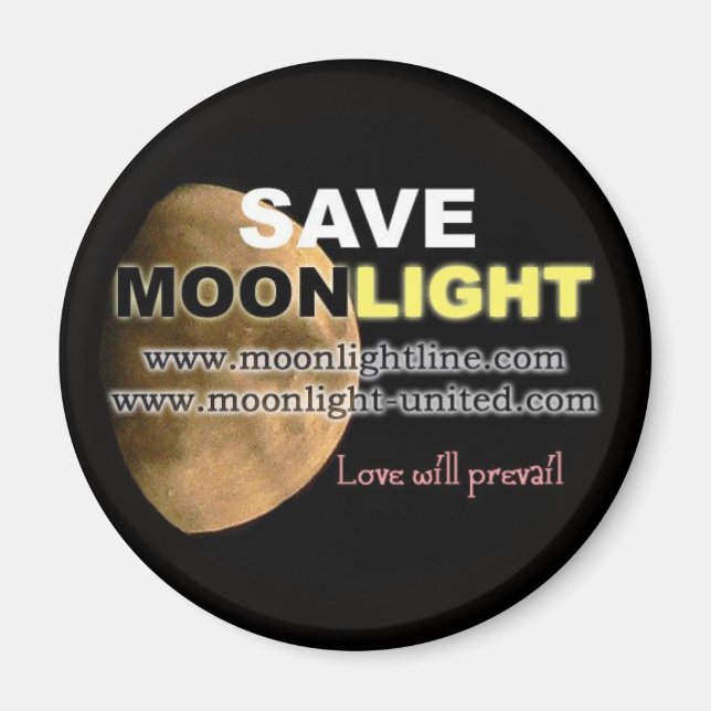 Save Moonlight magnet (Front)
