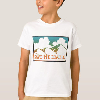 Save Mount Diablo Kids T-Shirt