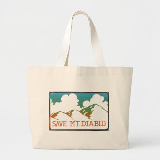 Save Mount Diablo Vintage Logo Tote