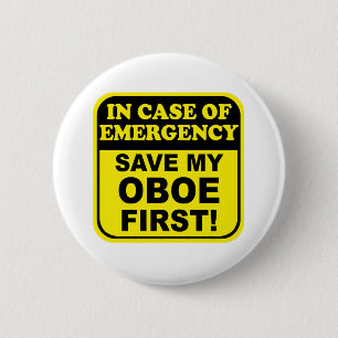 Save My Oboe 2 Inch Round Button