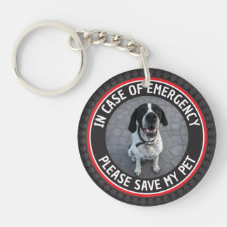 SAVE MY PET Safety Alert Custom Photo Modern 