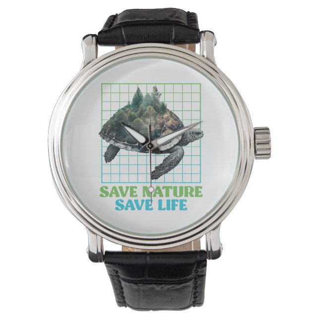 Save Nature protected species Environment    Watch (Front)