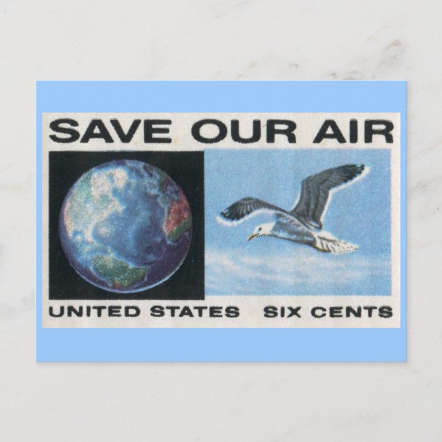 Save Our Air Postcard (Front)