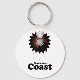 SAVE OUR COAST KEYCHAIN