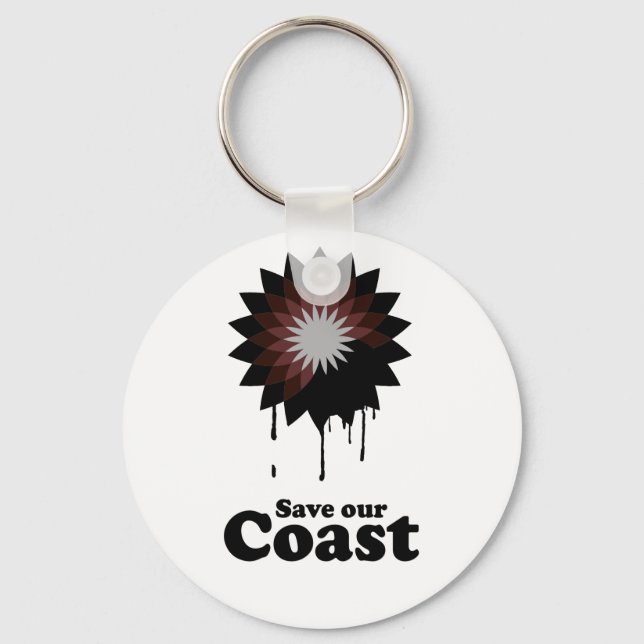 SAVE OUR COAST KEYCHAIN (Front)
