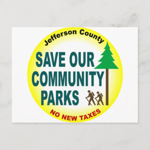 Save Our Community Parks Postcard