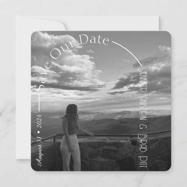 Save Our Date - Timeless Arch Save The Date (Front)
