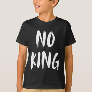 Save Our Democracy No Kings In America Statement  T-Shirt