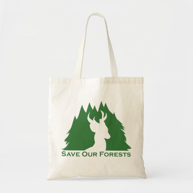 Save Our Forests Tote Bag (Front)